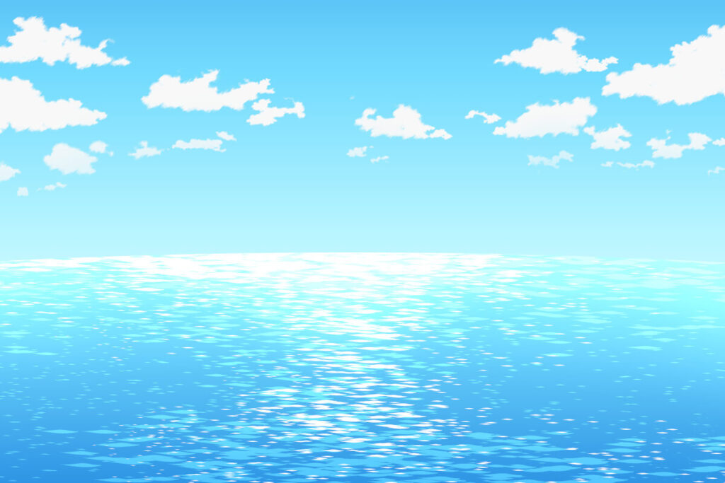 海のイラスト