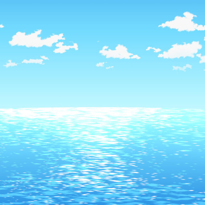 海のイラスト